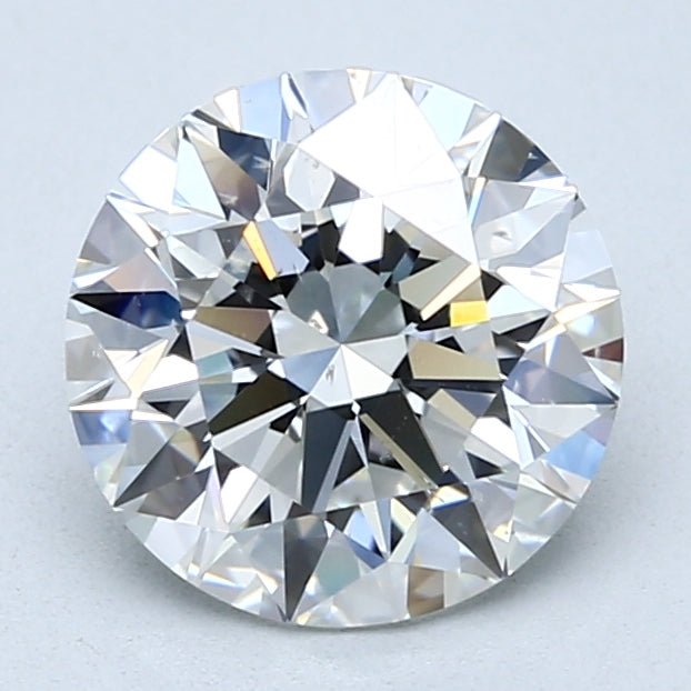 2.5 Carat Natural Diamond - Round - Diamonds By Rothschild