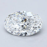 2.5 Carat Oval Cut Natural Diamond - D VS2 - 2.5ct - EX Cut Grade - Diamonds By Rothschild