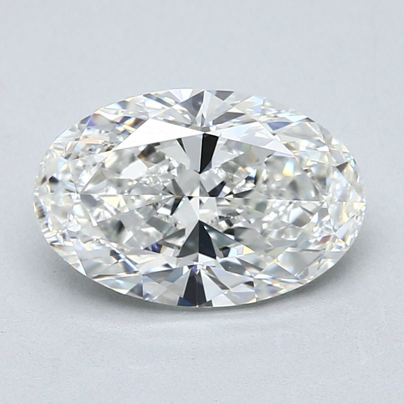2.5 Carat Oval Cut Natural Diamond - F IF - 2.6ct - VG Cut Grade - Diamonds By Rothschild
