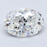 2.5 Carat Oval Cut Natural Diamond - F VS1 - 2.52ct - EX Cut Grade - Diamonds By Rothschild