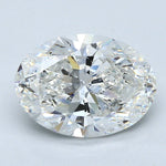 2.5 Carat Oval Cut Natural Diamond - G SI2 - 2.51ct - VG Cut Grade - Diamonds By Rothschild