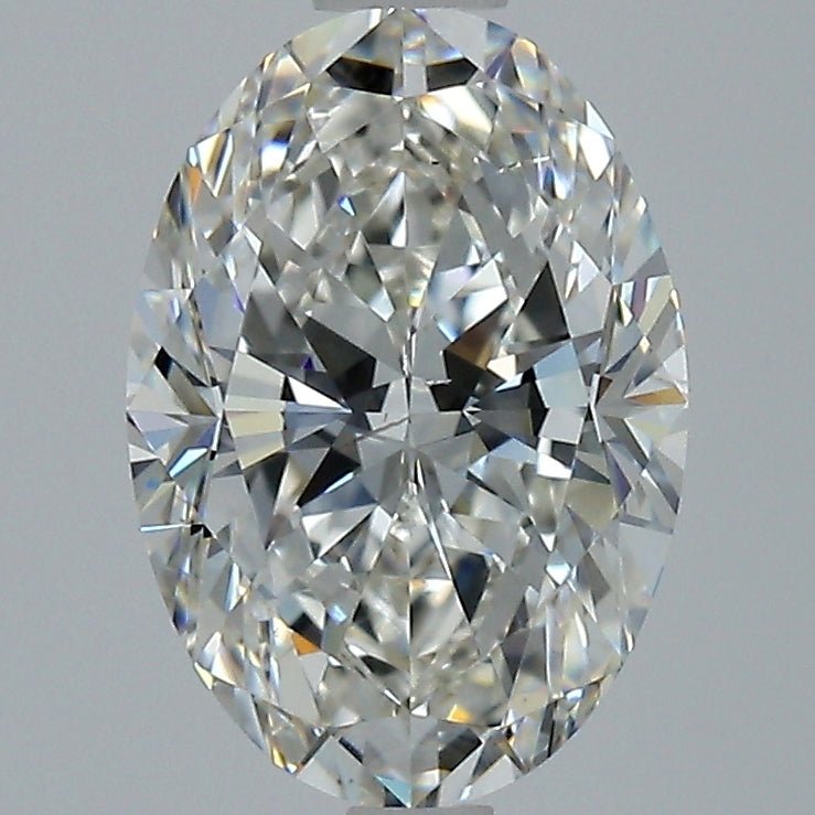 2.5 Carat Oval Cut Natural Diamond - H SI1 - 2.4ct - VG Cut Grade - Diamonds By Rothschild
