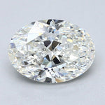 2.5 Carat Oval Cut Natural Diamond - H VS1 - 2.51ct - VG Cut Grade - Diamonds By Rothschild