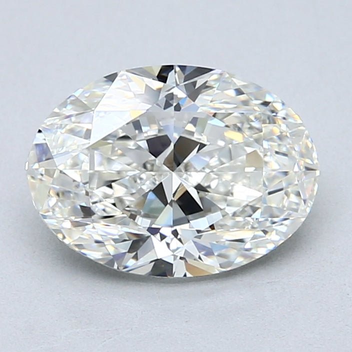2.5 Carat Oval Cut Natural Diamond - H VS1 - 2.51ct - VG Cut Grade - Diamonds By Rothschild