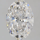 2.5 Carat Oval - Natural Diamond - 2.46 - F - IF - VG - EX - EX - Diamonds By Rothschild