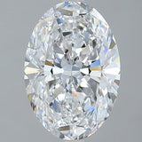 2.5 Carat Oval - Natural Diamond - 2.5 - D - SI1 - EX - EX - VG - Diamonds By Rothschild