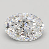 2.5 Carat Oval - Natural Diamond - 2.5 - D - SI1 - VG - EX - EX - Diamonds By Rothschild