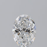 2.5 Carat Oval - Natural Diamond - 2.5 - D - SI1 - VG - EX - VG - Diamonds By Rothschild