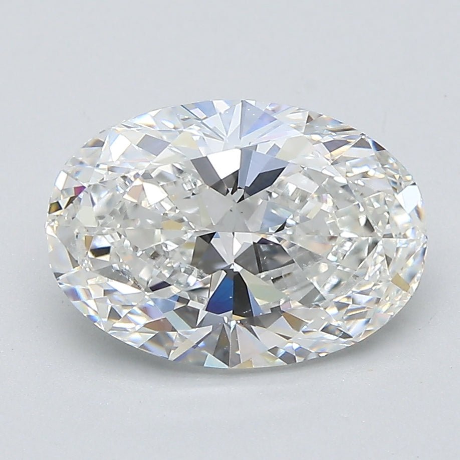 2.5 Carat Oval - Natural Diamond - 2.5 - E - VS1 - EX - EX - Diamonds By Rothschild
