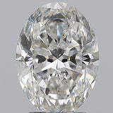 2.5 Carat Oval - Natural Diamond - 2.5 - F - SI1 - VG - EX - EX - Diamonds By Rothschild