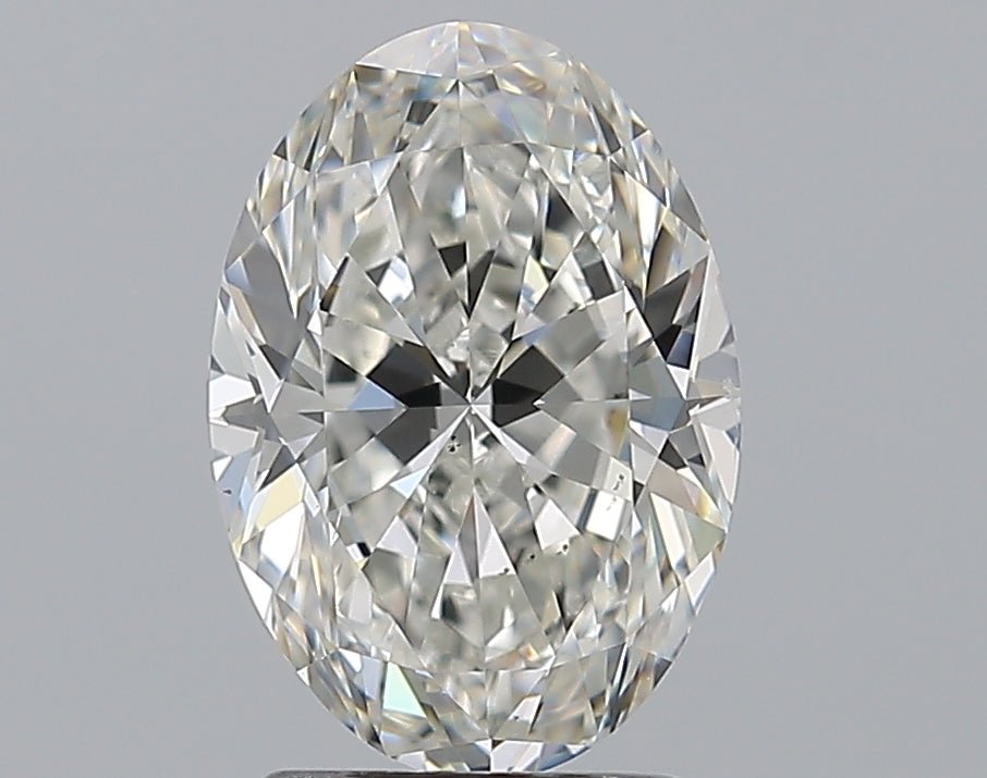 2.5 Carat Oval - Natural Diamond - 2.5 - G - SI1 - VG - EX - EX - Diamonds By Rothschild