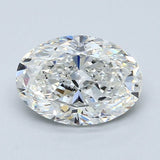 2.5 Carat Oval - Natural Diamond - 2.5 - G - VS1 - VG - EX - EX - Diamonds By Rothschild