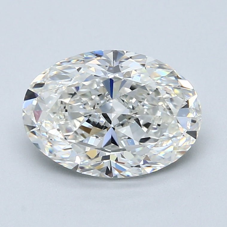 2.5 Carat Oval - Natural Diamond - 2.5 - G - VS1 - VG - EX - EX - Diamonds By Rothschild
