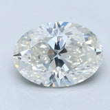2.5 Carat Oval - Natural Diamond - 2.5 - H - SI2 - VG - EX - VG - Diamonds By Rothschild
