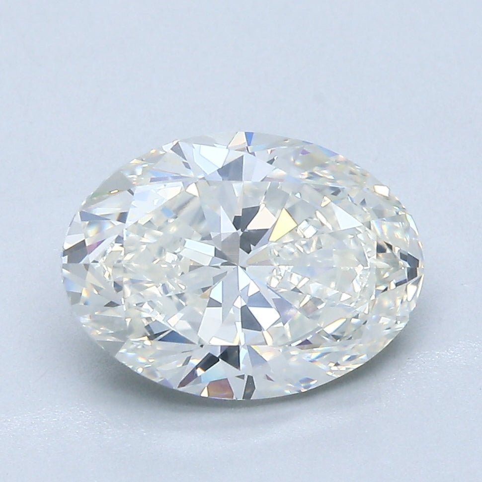 2.5 Carat Oval - Natural Diamond - 2.5 - I - SI1 - VG - EX - EX - Diamonds By Rothschild