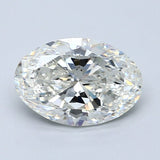 2.5 Carat Oval - Natural Diamond - 2.5 - I - SI2 - VG - EX - EX - Diamonds By Rothschild