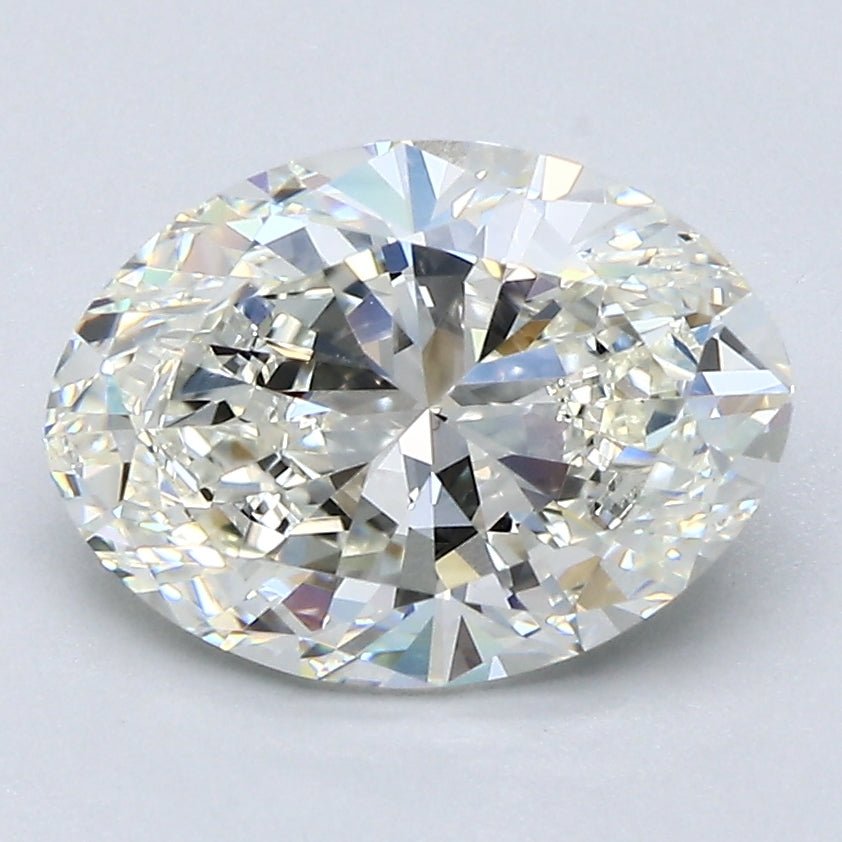 2.5 Carat Oval - Natural Diamond - 2.5 - I - VS1 - VG - EX - VG - Diamonds By Rothschild