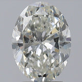2.5 Carat Oval - Natural Diamond - 2.5 - J - SI2 - VG - EX - EX - Diamonds By Rothschild