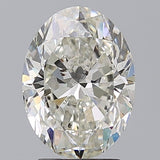 2.5 Carat Oval - Natural Diamond - 2.5 - J - SI2 - VG - EX - EX - Diamonds By Rothschild