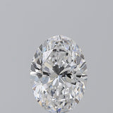 2.5 Carat Oval - Natural Diamond - 2.51 - D - SI1 - VG - EX - VG - Diamonds By Rothschild