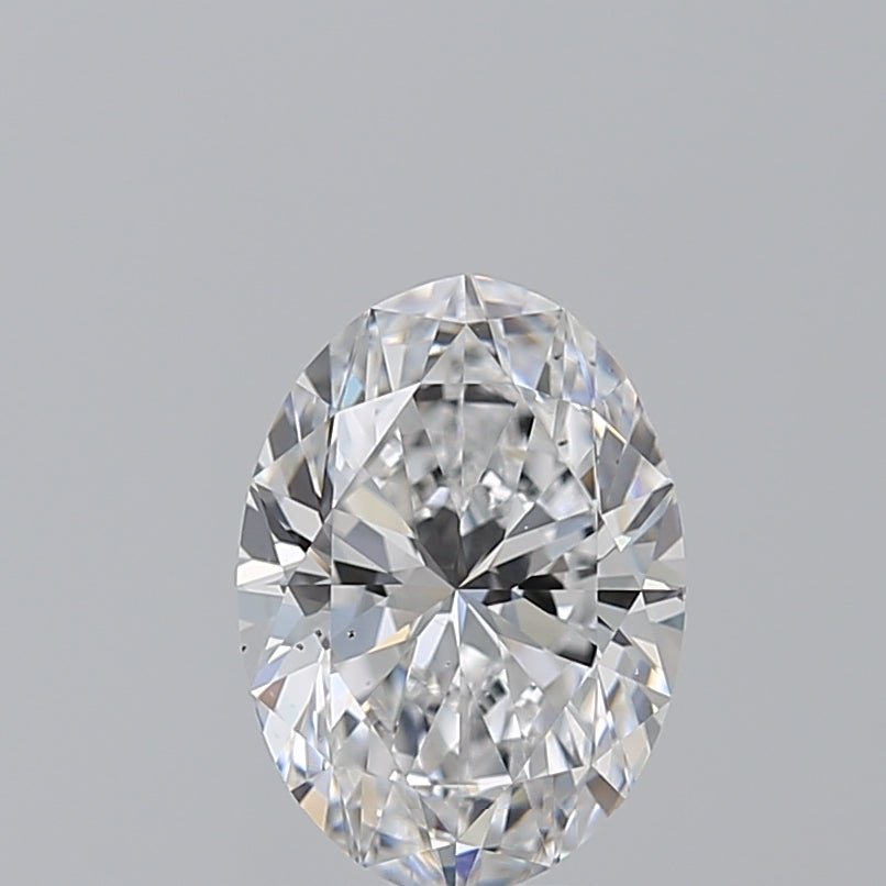 2.5 Carat Oval - Natural Diamond - 2.51 - D - SI1 - VG - EX - VG - Diamonds By Rothschild