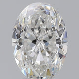 2.5 Carat Oval - Natural Diamond - 2.51 - E - VS2 - VG - EX - EX - Diamonds By Rothschild