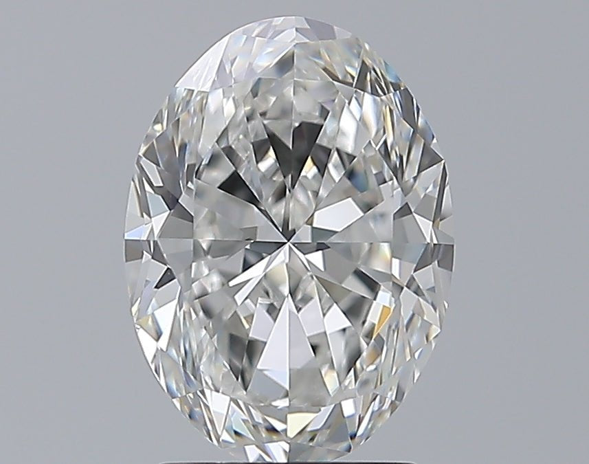 2.5 Carat Oval - Natural Diamond - 2.51 - F - VVS2 - VG - EX - EX - Diamonds By Rothschild