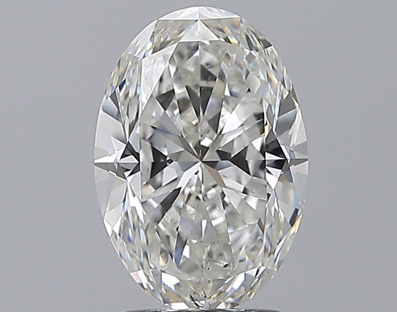 2.5 Carat Oval - Natural Diamond - 2.51 - G - SI1 - VG - EX - EX - Diamonds By Rothschild