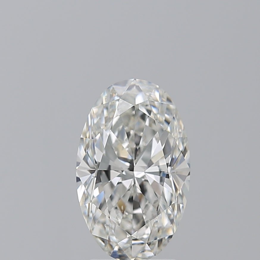 2.5 Carat Oval - Natural Diamond - 2.51 - G - SI1 - VG - EX - VG - Diamonds By Rothschild