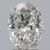 2.5 Carat Oval - Natural Diamond - 2.51 - G - SI2 - VG - EX - EX - Diamonds By Rothschild