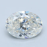 2.5 Carat Oval - Natural Diamond - 2.51 - G - VS1 - EX - EX - Diamonds By Rothschild