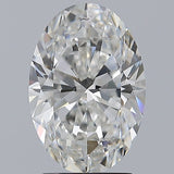 2.5 Carat Oval - Natural Diamond - 2.51 - G - VS2 - VG - EX - EX - Diamonds By Rothschild