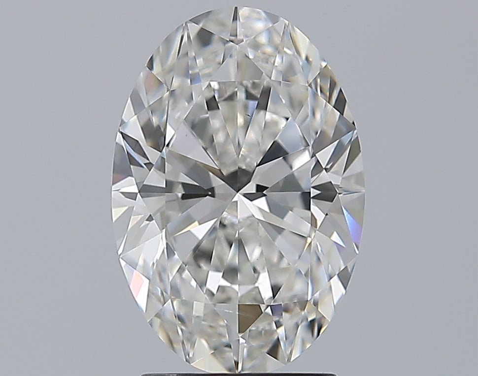 2.5 Carat Oval - Natural Diamond - 2.51 - G - VS2 - VG - EX - EX - Diamonds By Rothschild