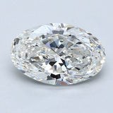 2.5 Carat Oval - Natural Diamond - 2.51 - G - VVS2 - EX - VG - Diamonds By Rothschild