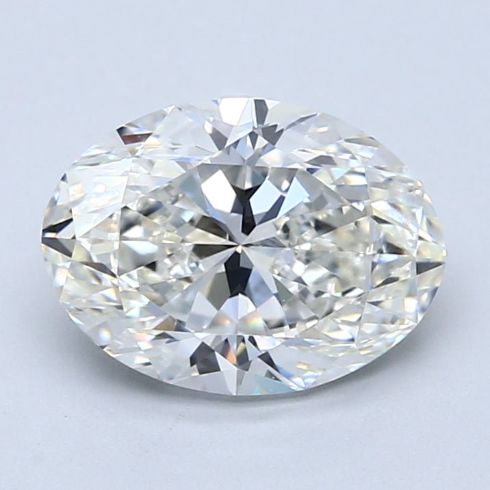 2.5 Carat Oval - Natural Diamond - 2.51 - H - VS1 - VG - EX - EX - Diamonds By Rothschild
