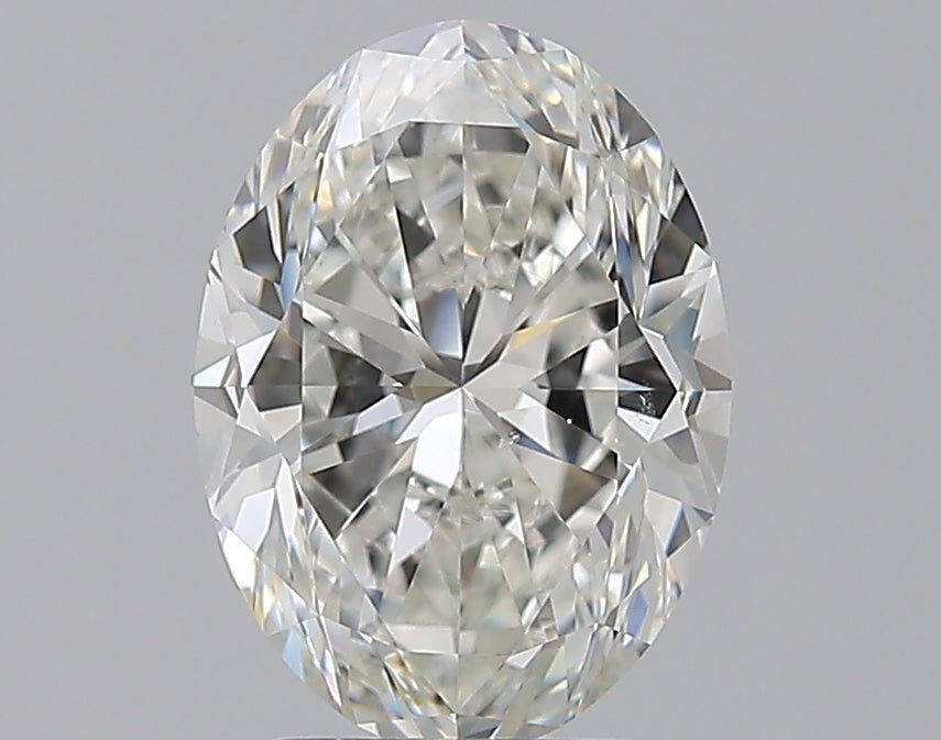 2.5 Carat Oval - Natural Diamond - 2.51 - H - VS2 - VG - EX - EX - Diamonds By Rothschild