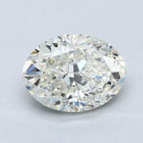 2.5 Carat Oval - Natural Diamond - 2.51 - I - SI1 - EX - EX - Diamonds By Rothschild