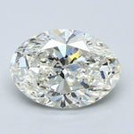 2.5 Carat Oval - Natural Diamond - 2.51 - J - VS2 - EX - VG - EX - Diamonds By Rothschild