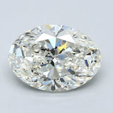 2.5 Carat Oval - Natural Diamond - 2.51 - J - VS2 - EX - VG - EX - Diamonds By Rothschild
