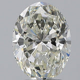 2.5 Carat Oval - Natural Diamond - 2.51 - J - VS2 - VG - EX - EX - Diamonds By Rothschild