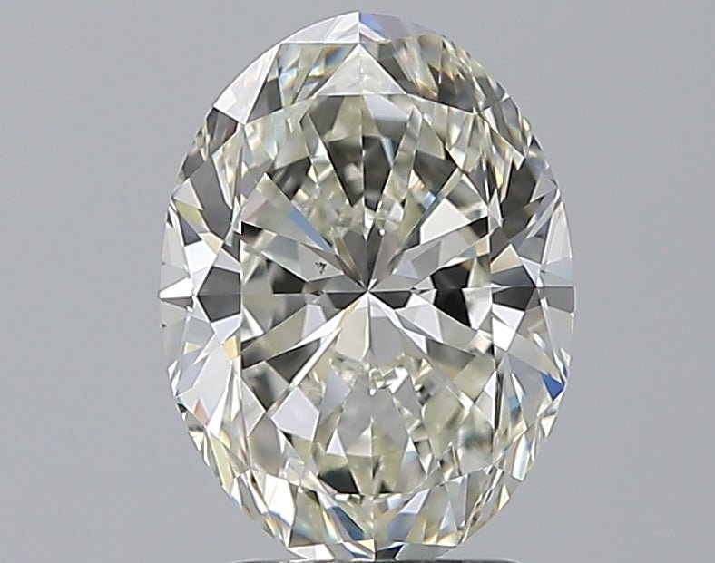 2.5 Carat Oval - Natural Diamond - 2.51 - J - VS2 - VG - EX - EX - Diamonds By Rothschild