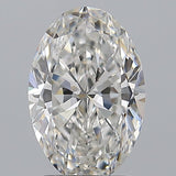 2.5 Carat Oval - Natural Diamond - 2.52 - F - VS1 - VG - EX - EX - Diamonds By Rothschild
