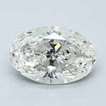 2.5 Carat Oval - Natural Diamond - 2.52 - I - SI2 - VG - EX - EX - Diamonds By Rothschild