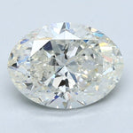 2.5 Carat Oval - Natural Diamond - 2.52 - I - SI2 - VG - EX - EX - Diamonds By Rothschild