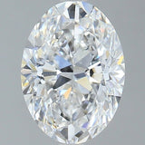 2.5 Carat Oval - Natural Diamond - 2.7 - D - VVS2 - VG - EX - EX - Diamonds By Rothschild