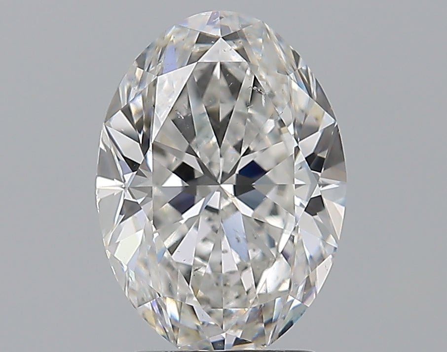 2.5 Carat Oval - Natural Diamond - 2.7 - E - SI1 - VG - EX - EX - Diamonds By Rothschild
