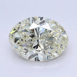 2.5 Carat Oval - Natural Diamond - 2.71 - L - SI1 - EX - EX - Diamonds By Rothschild