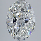 2.5 Carat Oval - Natural Diamond - 2.75 - F - SI1 - VG - EX - VG - Diamonds By Rothschild