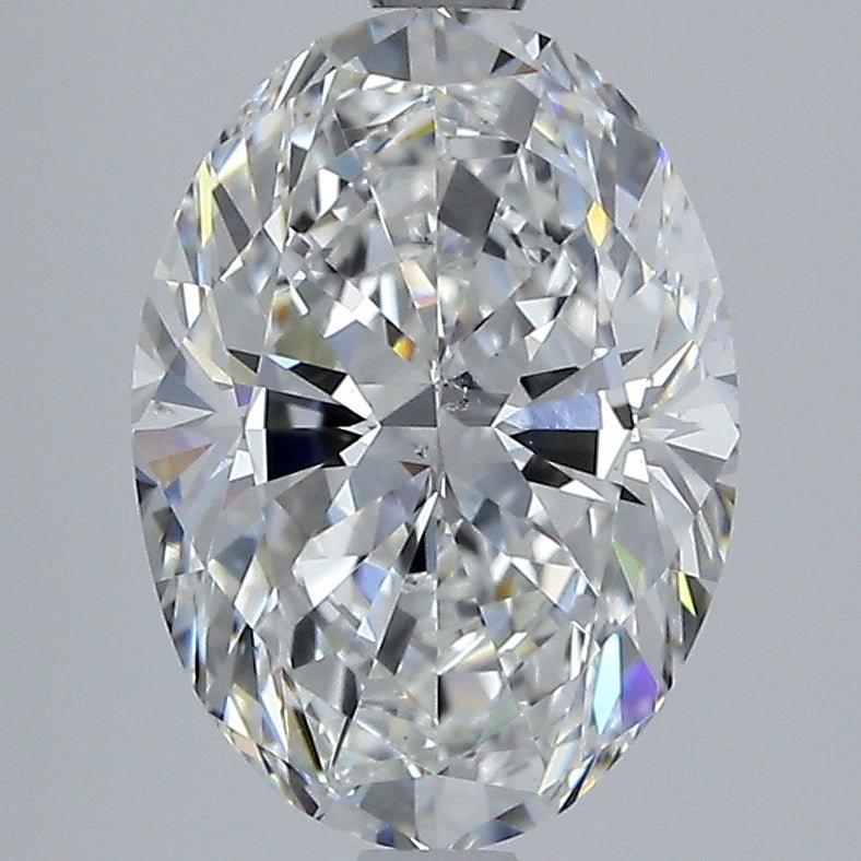 2.5 Carat Oval - Natural Diamond - 2.75 - F - SI1 - VG - EX - VG - Diamonds By Rothschild