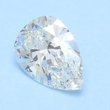 2.5 Carat Pear - Natural Diamond - 2.43 - I - SI1 - VG - G - Diamonds By Rothschild